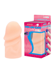 Over Long Sleeve 3 cm Dolgulu Realistik Penis Kılıfı | Esnek PVC Uzatma Sleeve | 724Haz