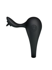 Çift Destekli Titreşimli Penis Halkası | Tıbbi Silikon & Çift Destek