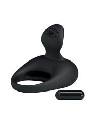 Çift Destekli Titreşimli Penis Halkası | Tıbbi Silikon & Çift Destek