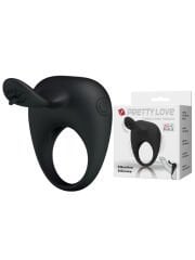 Çift Destekli Titreşimli Penis Halkası | Tıbbi Silikon & Çift Destek