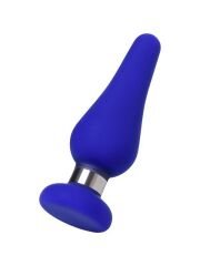 Slassic Anal Plug M Boy | Mavi | 11.5 cm x 3.7 cm | Silikon Anal Mastürbatör