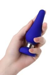 Slassic Anal Plug M Boy | Mavi | 11.5 cm x 3.7 cm | Silikon Anal Mastürbatör