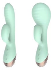 Plush Rabbit Şişirilebilir Şarjlı Vibratör | Süper Yumuşak, Dönen, Su Geçirmez