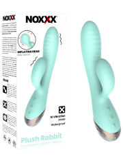Plush Rabbit Şişirilebilir Şarjlı Vibratör | Süper Yumuşak, Dönen, Su Geçirmez