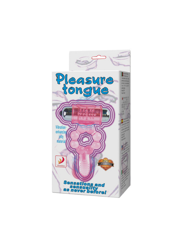 Plasure Tongue Şeffaf Penis Kılıfı | 10 Modlu ve Klitoris Uyarıcılı | 724Haz