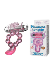 Plasure Tongue Şeffaf Penis Kılıfı | 10 Modlu ve Klitoris Uyarıcılı | 724Haz