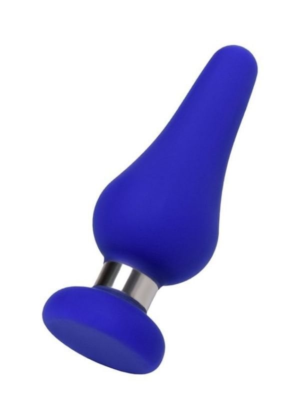 Censan Slassic Büyük Boy Anal Plug – 13 cm Mavi | Derin ve Yoğun Haz İçin