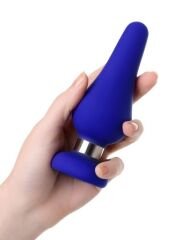 Censan Slassic Büyük Boy Anal Plug – 13 cm Mavi | Derin ve Yoğun Haz İçin
