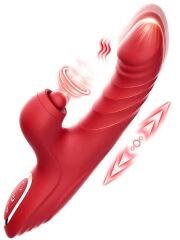 Ruby Bliss Thrusting & Sucking Rabbit Vibratör – 24,5 cm