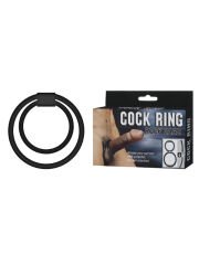Testis Geçmeli Cock Ring – Silikon Penis Halkası | Güçlü Erektil Destek | 724Haz