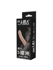 Kesilebilir Ultra Gerçekçi Penis Kılıfı | Esnek Silikon, Uzatma ve Kalınlaştırma | 724Haz