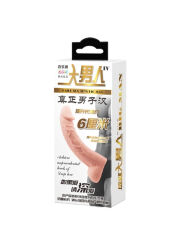 Big Man Gerçekçi Penis Uzatıcı Kılıf | 8 cm Uzatma & Realistik Tasarım | 724Haz