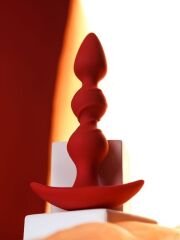 Censan Trio Anal Plug Kırmızı 16 cm