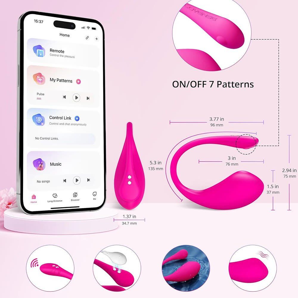 Lovense LUSH 3 APP Kontrollü Vibratör