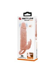 Censan Brave Man Gerçekçi Görünümlü Titreşimli Penis Kılıfı