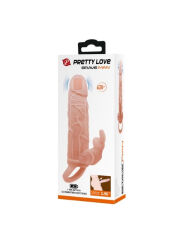 Brave Man Gerçekçi Görünümlü Titreşimli Penis Kılıf – TPE & Güçlü Titreşim