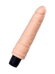 Frem Realistik Vibratör | 19 cm, TPE Ten Dokulu, Esnek ve Vantuzlu Dildo