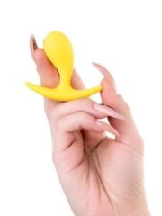 Censan Blob Anal Plug Sarı 5,5 cm
