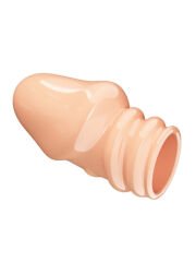 Jeremy TPR Penis Kılıfı – Boşalmayı Geciktiren & Sertleştirici – Ten Rengi | 724Haz
