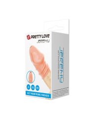 Jeremy TPR Penis Kılıfı – Boşalmayı Geciktiren & Sertleştirici – Ten Rengi | 724Haz