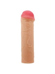 Nile Gerçek Hissiyatlı Uzatıcı Penis Kılıfı – Brown | 2.5 cm Uzatma & %35 Genişlik Artışı | 724Haz