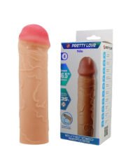 Nile Gerçek Hissiyatlı Uzatıcı Penis Kılıfı – Brown | 2.5 cm Uzatma & %35 Genişlik Artışı | 724Haz
