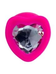Censan Diamond Heart Anal Plug Pembe 9,5