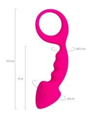 Censan Bong Anal Plug Pembe 12,5 cm