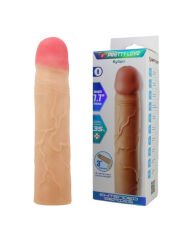 Kylian Gerçek Hissiyatlı Uzatıcı Penis Kılıf – Model 1, TPE & Dolgun Destek