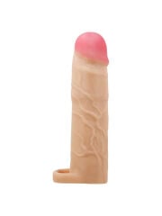 Gerd Gerçek Hissiyatlı Uzatıcı Penis Kılıfı | 5 cm Uzatmalı & %35 Kabarık Doku | 724Haz
