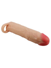 Gerd Gerçek Hissiyatlı Uzatıcı Penis Kılıfı | 5 cm Uzatmalı & %35 Kabarık Doku | 724Haz
