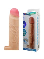 Gerd Gerçek Hissiyatlı Uzatıcı Penis Kılıfı | 5 cm Uzatmalı & %35 Kabarık Doku | 724Haz