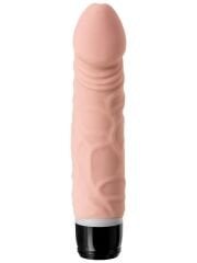 Bolv Realistik Titreşimli Penis Vibratör – Ten Rengi 19.3 cm