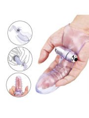 Parmak Uçlu Titreşimli Vibratör – Mini & USB Şarjlı Klitoral Uyarıcı