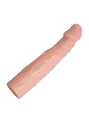 Süper Esnek Gerçekçi Titreşimli Penis Kılıfı | Uniwersal Uyumlu & Titreşimli Tasarım | 724Haz