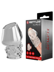Matlas Boşalmayı Geciktirici & Performans Artırıcı Penis Kılıfı – Beyaz