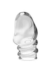 Jeremy Geciktirici ve Sertleştirici TPR Penis Kılıf – Beyaz, Konforlu Kullanım