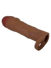 Censan Hani Gerçek Hissiyatlı Uzatıcı Penis Kılıfı Brown