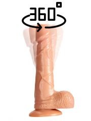 J&B Titreşimli Swing Dildo Vibratör | 17 cm, Gerçekçi, Esnek ve Vantuzlu