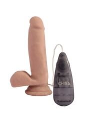 Mantric Muse Gerçekçi Realistik Vibratör | 17.5 cm, Kıkırdaklı, Esnek ve Vantuzlu Dildo