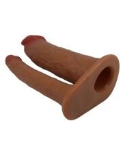 Censan Yairon Gerçek Hissiyatlı Uzatıcı Çift Penisli Penis Kılıfı