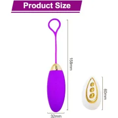 Uzaktan Kumandalı Yumurta Vibratör – Diskret & Kompakt | 724Haz