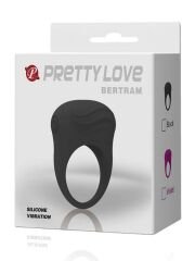 Bertram Titreşimli Silikon Penis Halkası | Çift Etkili Vibrasyon & Konforlu Tasarım | 724Haz