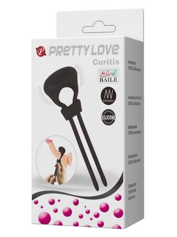 Curitis Ayarlanabilir Silikon Penis Halkası | Titreşimli & Ergonomik Tasarım | 724Haz