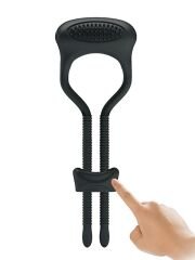 Curitis Ayarlanabilir Silikon Penis Halkası | Titreşimli & Ergonomik Tasarım | 724Haz