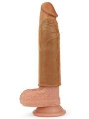 Censan Add 1" Pleasure X Tender Penis Sleeve Brown