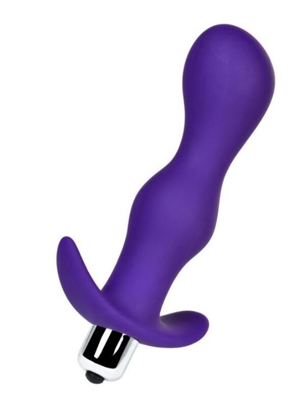 CENSAN Kamet Anal Vibro Plug Beden L  mor 14 cm