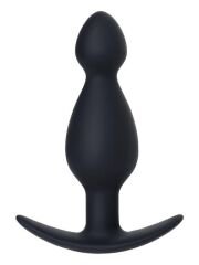 CENSAN Anal Plug boyut M silikon siyah 11,5 cm