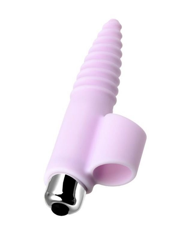 Jos Nova Parmak Ucu Anal Plug | Pembe 9 cm | Taşınabilir Anal Mastürbatör