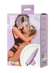 Censan Jos Nova Parmak Ucu Anal Plug pembe 9 cm
